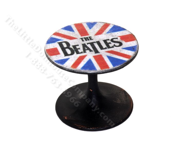 (image for) Miniature "The Beatles" Tulip Base Side Table by PRD Miniatures