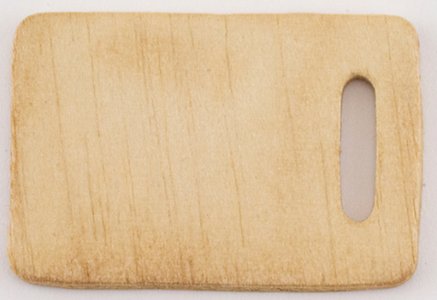 (image for) Miniature Wooden Cutting Board for Dollhouses