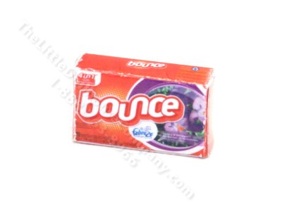 (image for) Miniature Dryer Sheets for Dollhouses