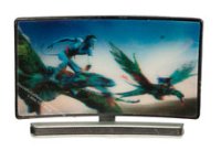 (image for) Miniature Curved T.V. With 3D Image For Dollhouses