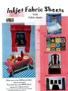 (image for) Printable Voile Fabric Sheets