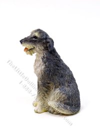 (image for) Miniature Irish Wolfhound for Dollhouses