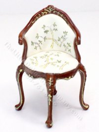 (image for) Miniature Upholstered Corner Chair