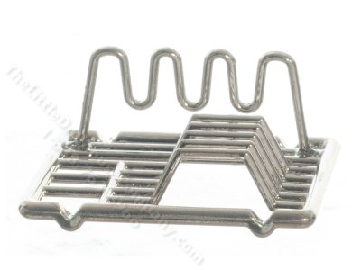 (image for) Dollhouse Silver Kitchen Dish Rack
