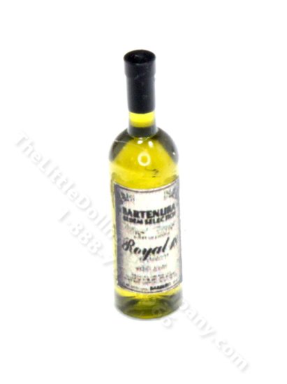 (image for) Miniature Bottle of Bartenura Royal 18 for Dollhouses