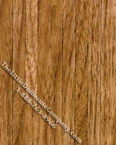 (image for) Dollhouse Scale Walnut Flooring 1/4" Plank Floor