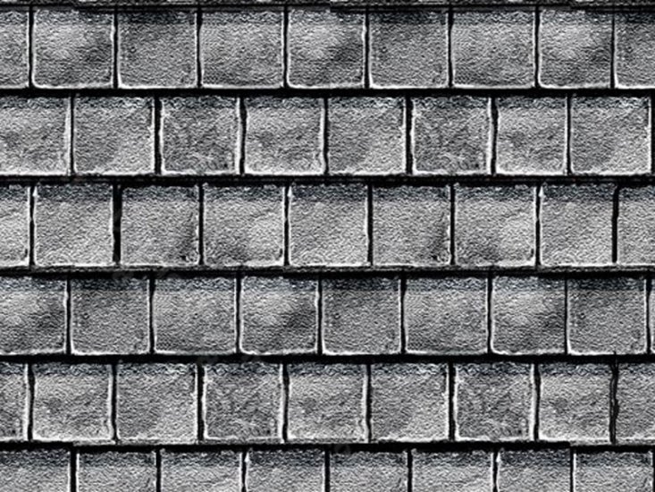 (image for) Dollhouse Scale Model Half Scale Roof Paper