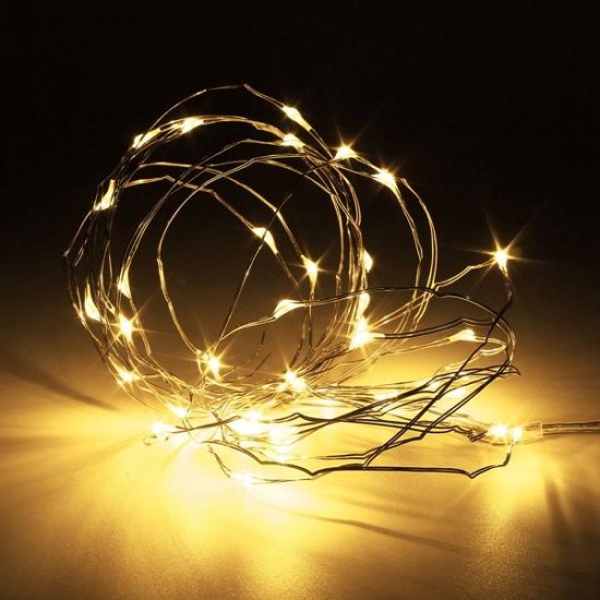 (image for) String of Christmas Mini Lights, Needs AA Batteries
