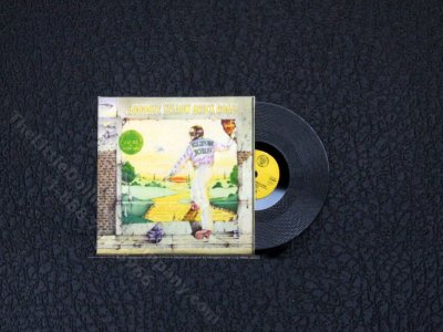 (image for) Miniature Elton John "Goodbye Yellow Brick Road" Vinyl Record
