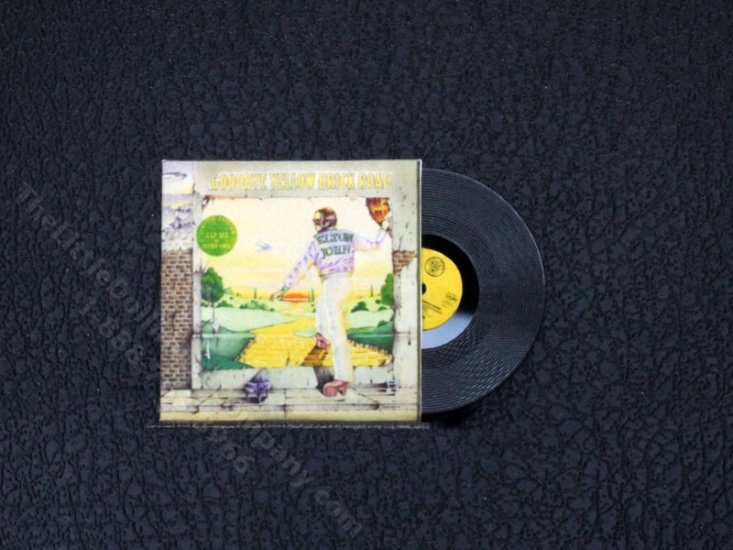(image for) Miniature Elton John "Goodbye Yellow Brick Road" Vinyl Record