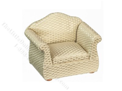 (image for) Miniature Retro 70's Beige Armchair