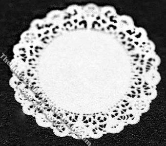 (image for) Miniature Multi-Scale Set of 4 Small Doilies for Dollhouses