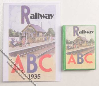 (image for) Miniature Book: 'Railway ABC'