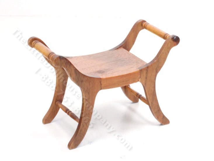 (image for) Miniature Vintage Handmade Curule Stool