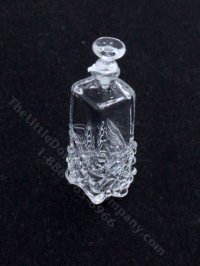 (image for) Miniature Glass Decanter for Dollhouses