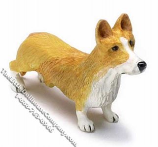 (image for) Miniature Cardigan Welsh Corgi for Dollhouses