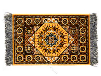 (image for) Miniature Mamluk Rug - Yellow