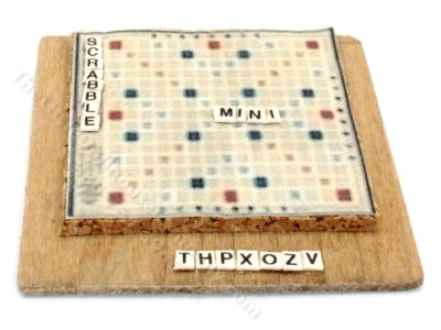 (image for) Miniature Game of Scrabble for Dollhouses