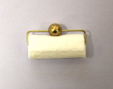 (image for) Paper Towel and Brass Holder