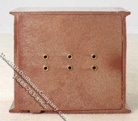 (image for) Dollhouse Scale Model 3V Battery Box in a Faux Dresser