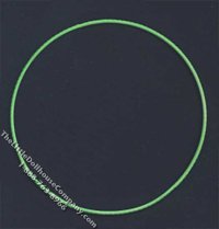 (image for) Miniature Green Hula-Hoop for Dollhouses