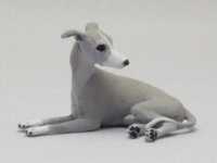 (image for) Miniature Female Laying Italian Greyhound by Karl Blindheim