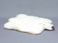 (image for) Miniature Polar Bear Rug for Dollhouses