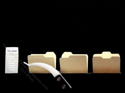 (image for) Pack of Three Miniature Manila File Folders