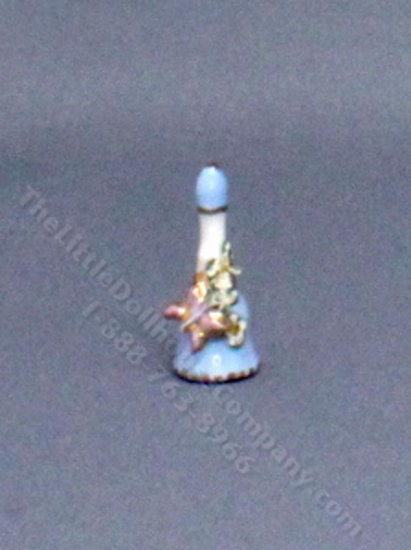 (image for) Miniature China Dinner Bell For Dollhouses