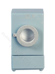 (image for) Miniature Grey Front Load Washer for Dollhouses