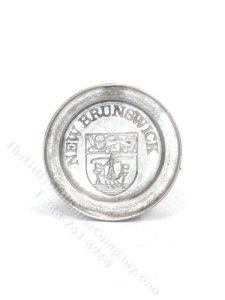 (image for) Miniature "New Brunswick" Commemorative Pewter Plate