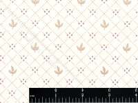 (image for) Lattice and Leaves Miniature Wallpaper for Dollhouses