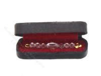 (image for) Miniature Round Cut Diamond and Gold Bracelet by Judith Blondell