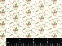 (image for) Mini-Roosevelt Rose Miniature Wallpaper for Dollhouses