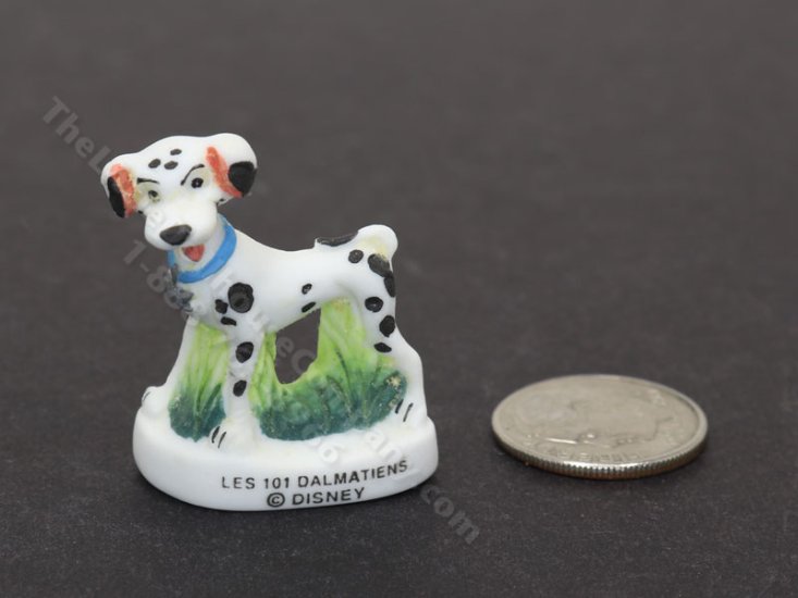 (image for) Miniature Collectible Disney "101 Dalmatians" Fève Figurine for Dollhouses