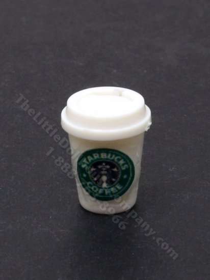 (image for) Miniature To-Go Starbucks Coffee Cup for Dollhouses