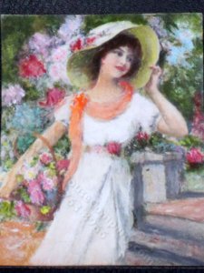 (image for) Afternoon in the Garden Painting by Larry Morganti