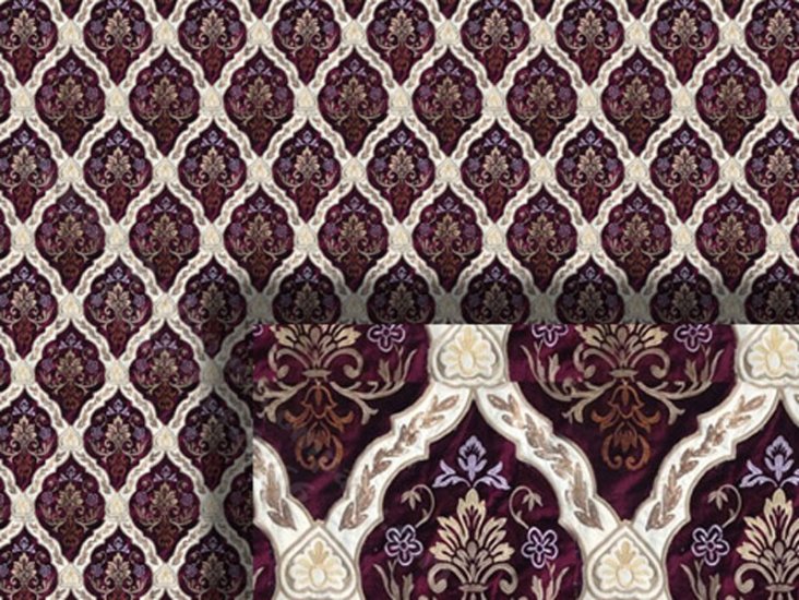 (image for) 1/2 Scale Wallpaper for Dollhouses