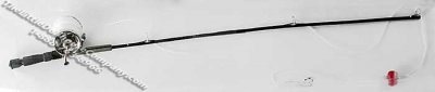 (image for) Dollhouse Scale Model Fishing Rod and Reel