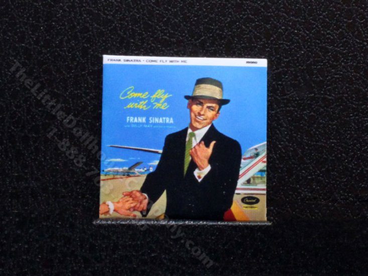 (image for) Miniature Frank Sinatra "Come Fly With Me" Vinyl Record