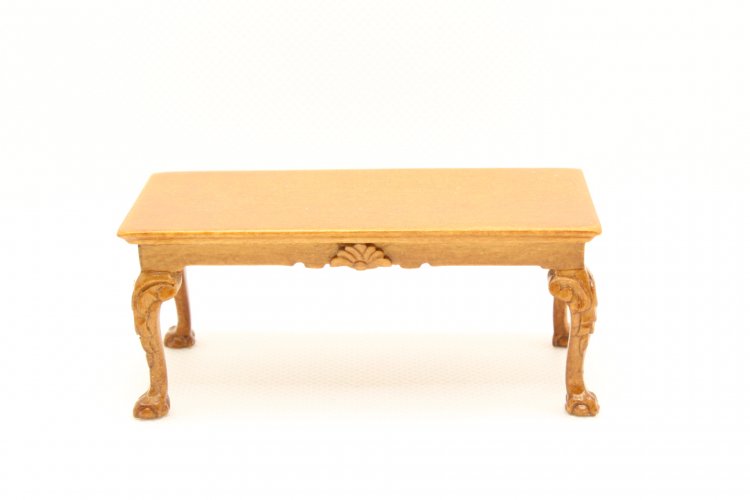 (image for) Miniature Walnut Finish Coffee Table