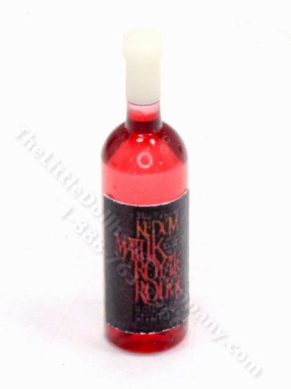 (image for) Miniature Bottle of Kedem Matuk Royale Rouge Wine for Dollhouses