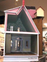 (image for) Assembled Pink Little Ann Victorian Cottage Gen 2