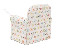 (image for) Miniature Pastel Youth Armchair for Dollhouses