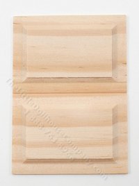 (image for) Package of 2 Wooden Wainscot Panels