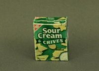 (image for) Dollhouse Miniature Sour Cream Crackers