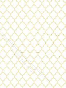 (image for) Yellow Birch Trellis 2 Pattern Wallpaper for Dollhouses
