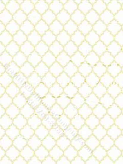 (image for) Yellow Birch Trellis 2 Pattern Wallpaper for Dollhouses