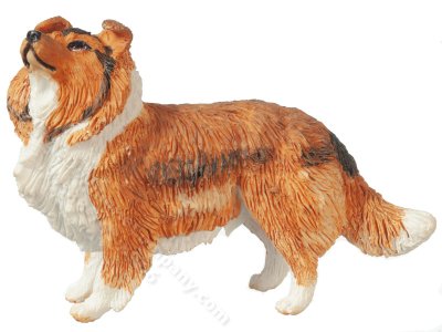 (image for) Dollhouse Scale Sheltie Dog