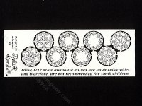 (image for) Miniature Round Doilies by Jeannetta Kendall for Dollhouses